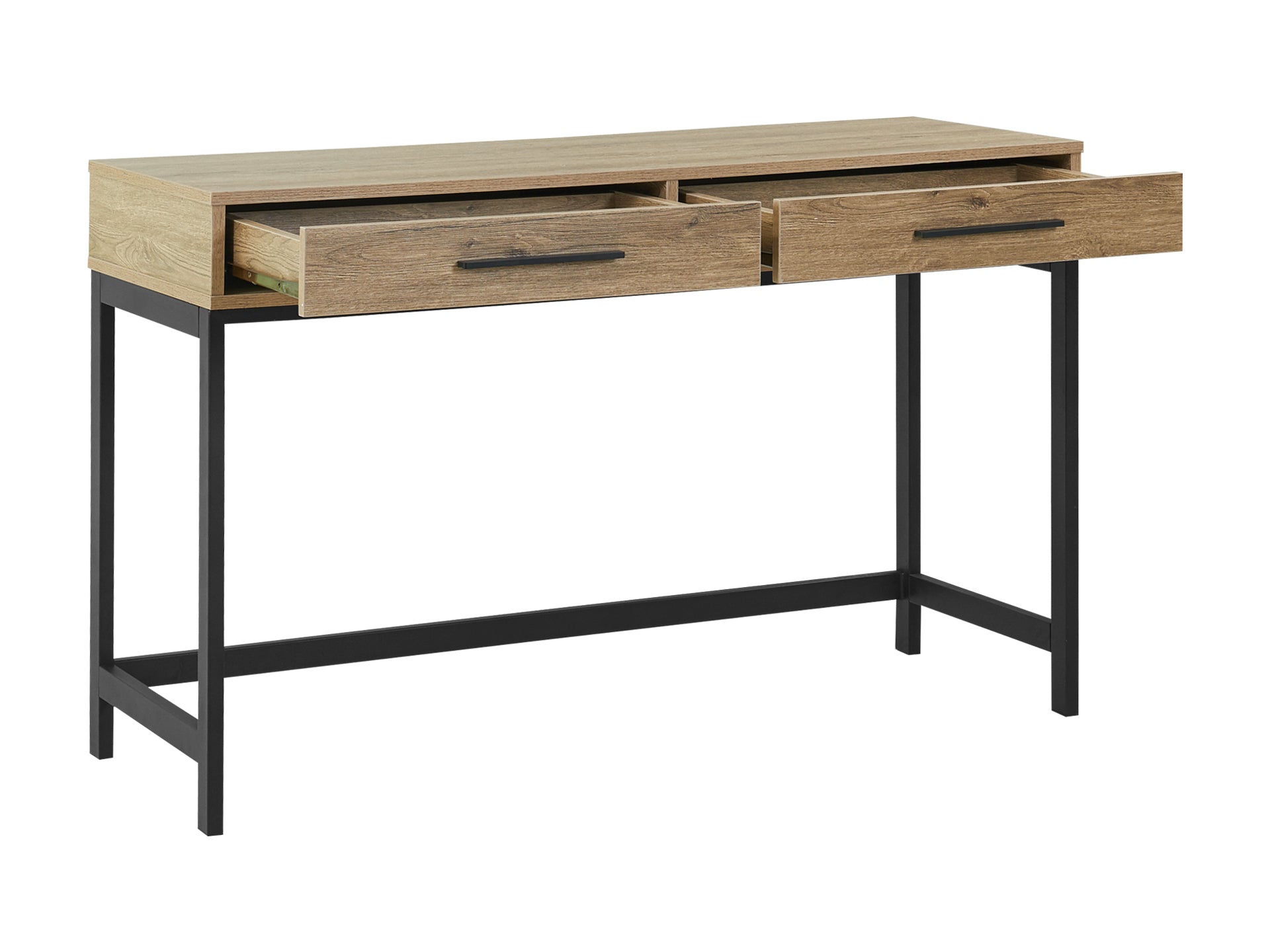 Lennox 120cm Computer Desk - Dark Oak