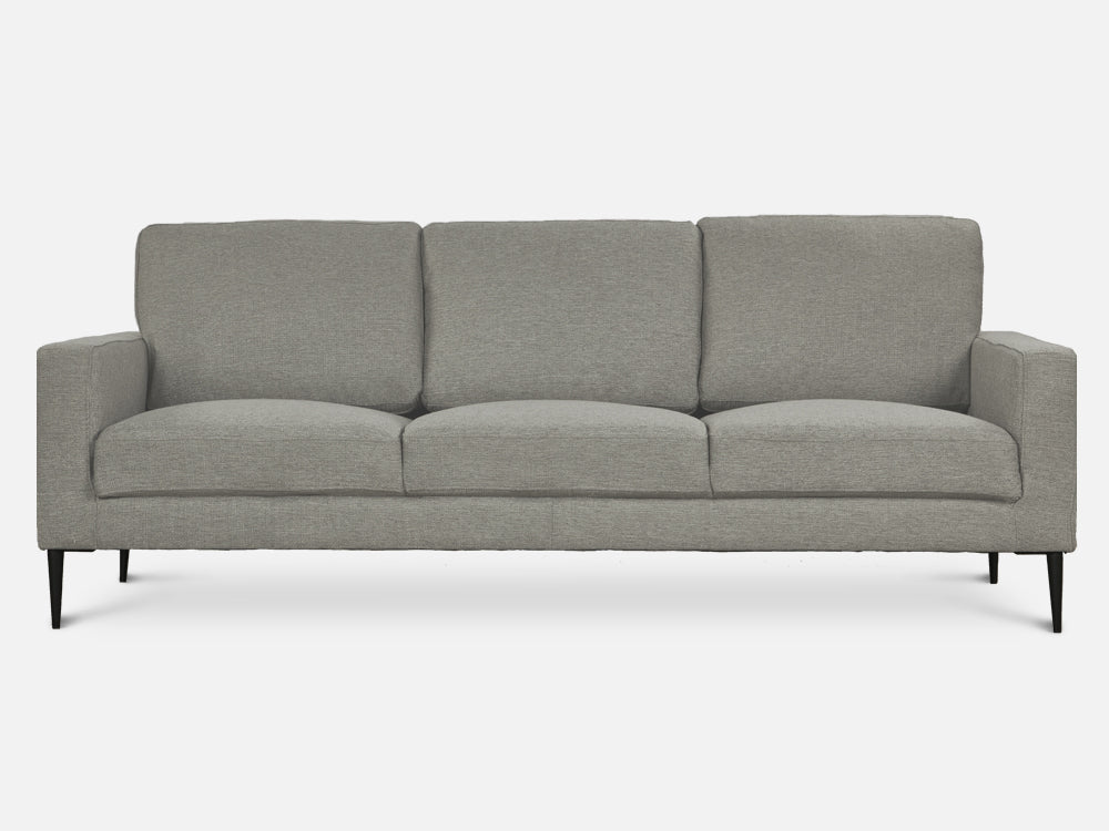 Toronto 2 Piece Sofa Set - Light Grey