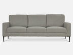 Toronto 2 Piece Sofa Set - Light Grey