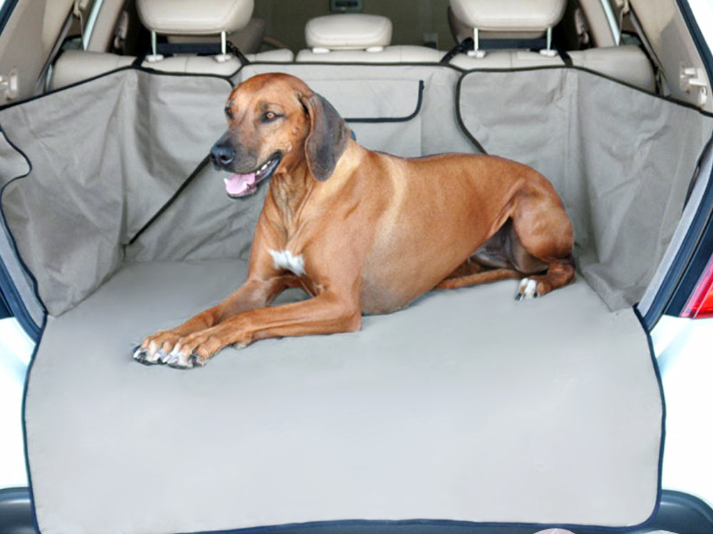 130cm Cargo Liner Cargo Cover Cargo Mat Dog Seat Cover - GREY