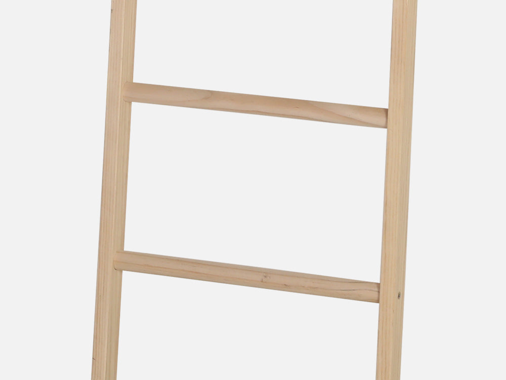 HULA Towel Ladder Rack - Oak