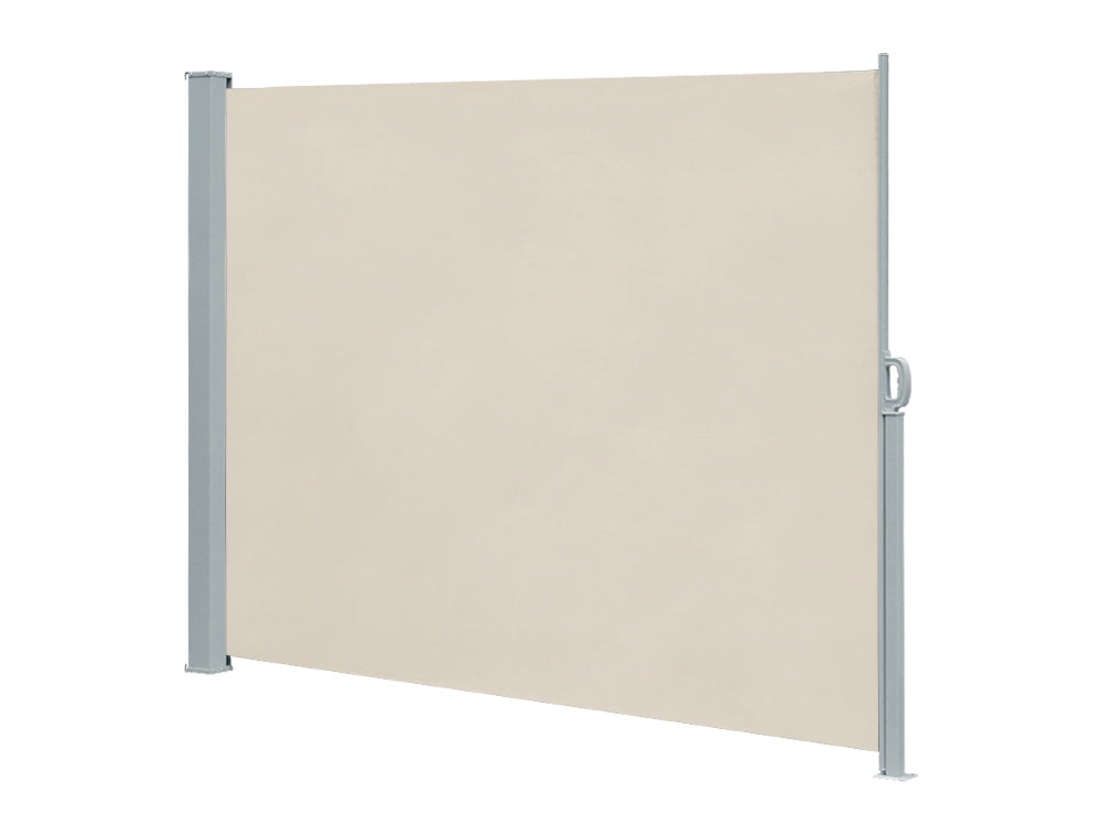 Toughout 1.8m x 3m Retractable Side Awning Screen Shade