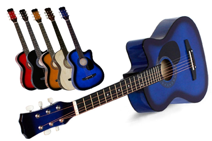 38 Acoustic Guitar Blue