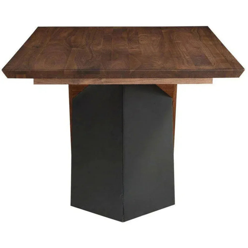 80 Inch Dining Table Brown Contemporary