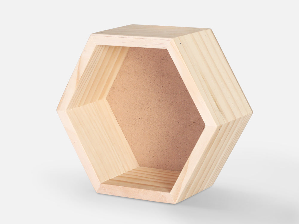 BUIR Wooden Wall Shelf - Oak