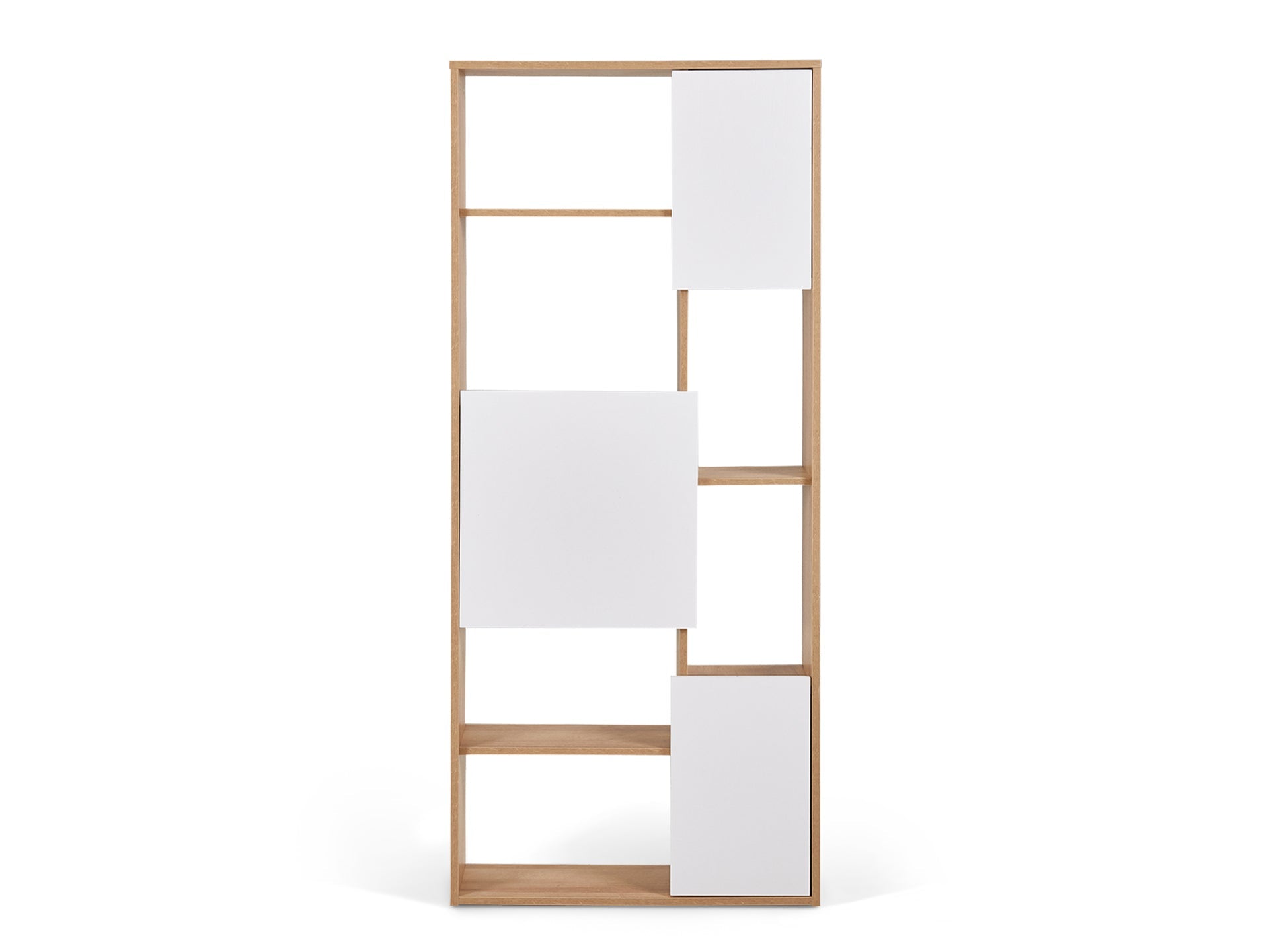 Flynn Wooden Bookshelf - Oak