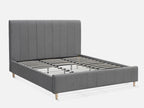 SIERRA Super King Bed Frame - GREY