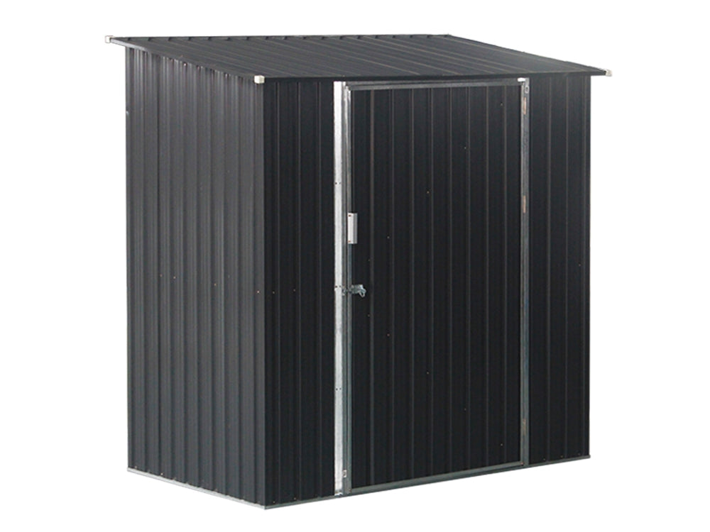 TOUGHOUT Garden Shed 1.94M x 1.19M x 1.98M BLACK