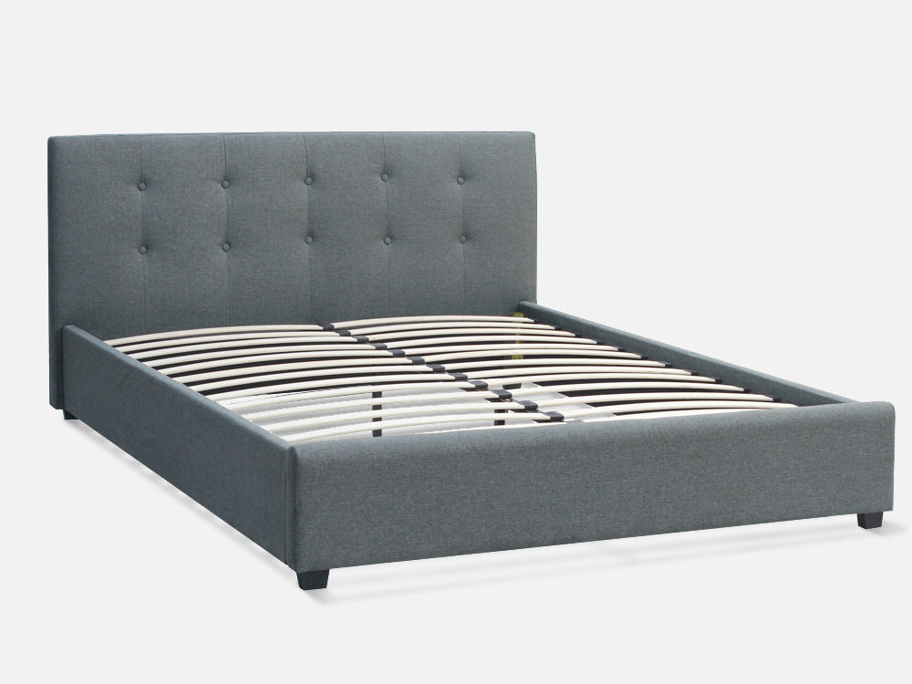 AORAKI Queen Bed Frame - GREY