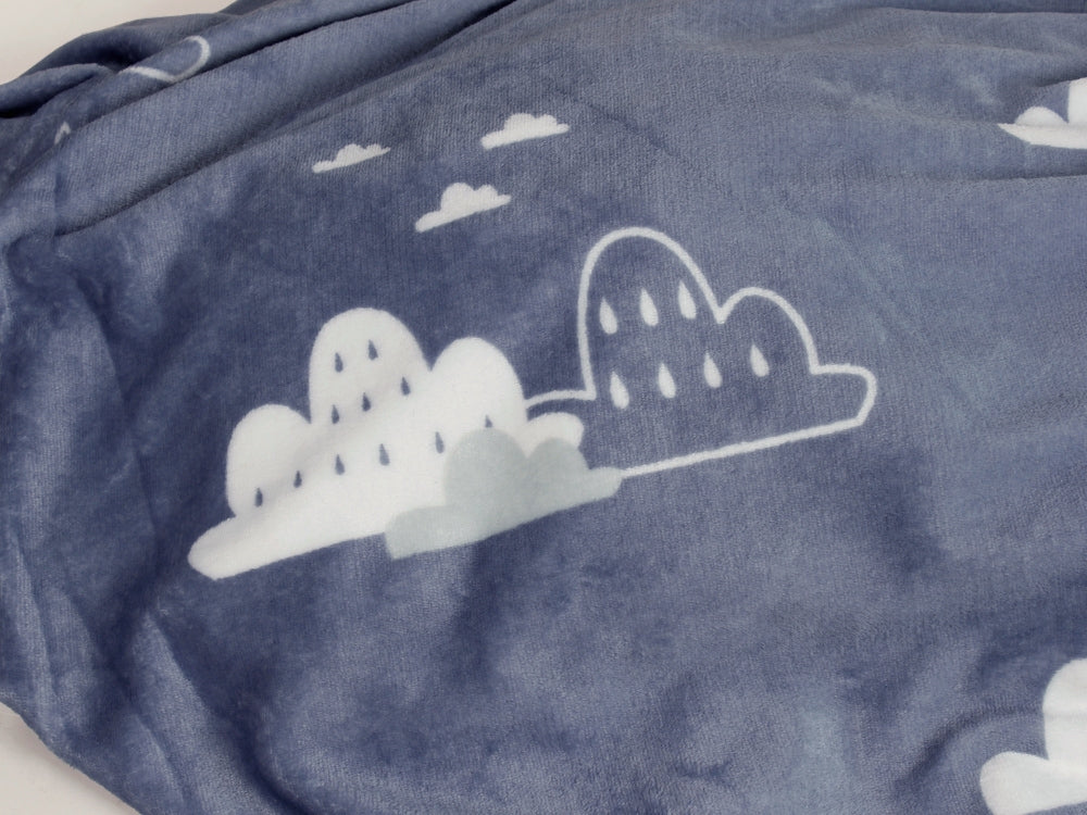 Double Layer Warm Fleece Blanket Throw Bedding Duvet Cover Throw Blanket