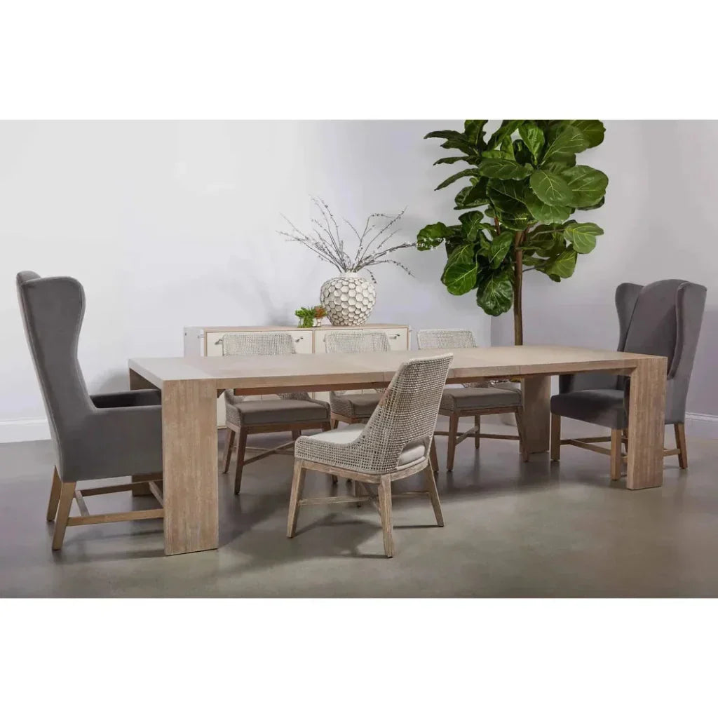 82-Tropea Wood Extendable Dining Table Leaves