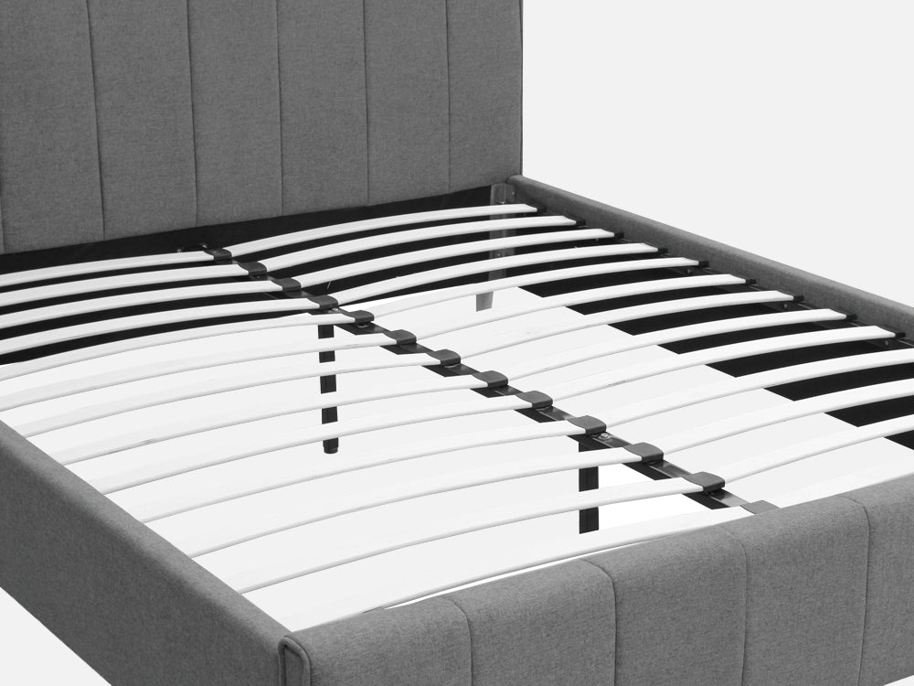 SIERRA Queen Bed Frame - GREY