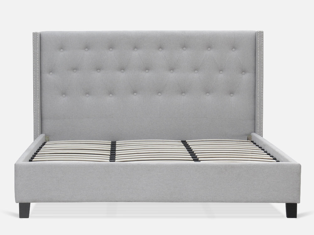 ELBRUS Super King Bed Frame - LIGHT GREY
