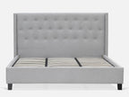 ELBRUS Super King Bed Frame - LIGHT GREY