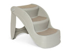 Folding 3 Steps Pet Stairs - Grey