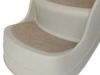 Folding 3 Steps Pet Stairs - Grey