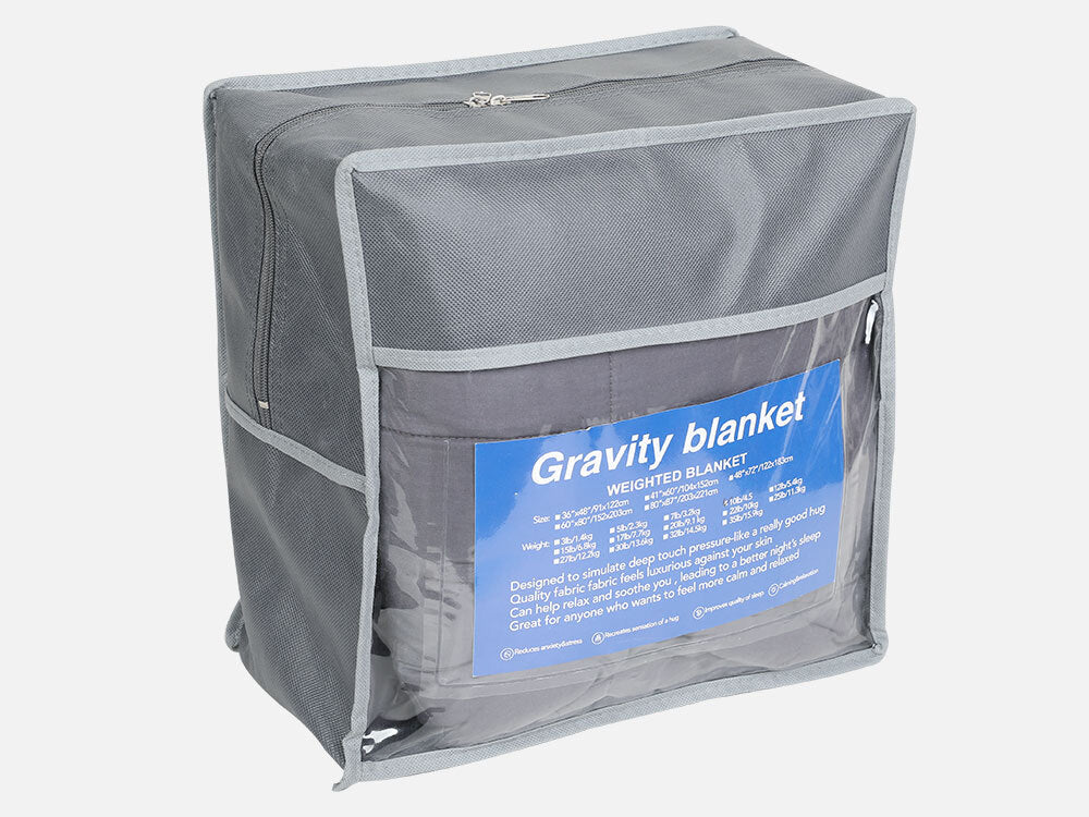 Weighted Blanket 122cm x 183cm 7kg - GREY