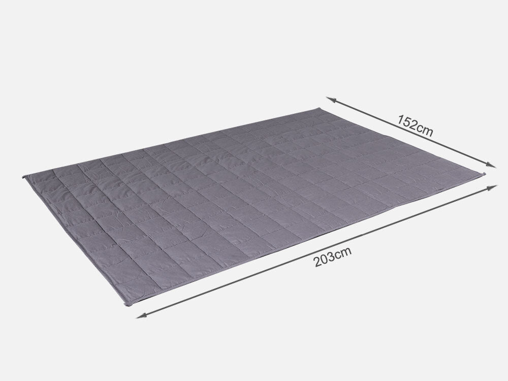 Weighted Blanket 152cm x 203cm 7kg - GREY