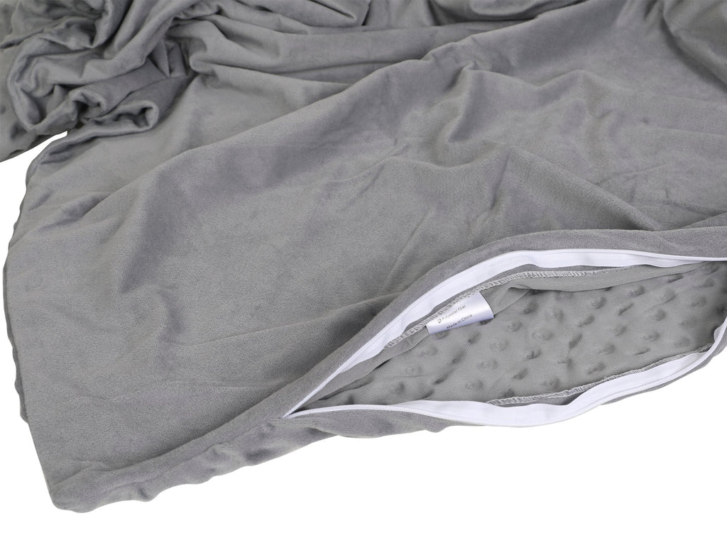Weighted Blanket Cover 122cm x 183cm - GREY