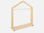 VOLTA Kids House Clothing Rack - Oak
