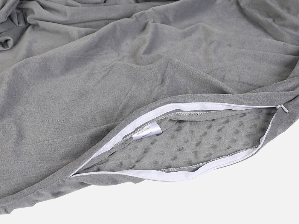 Weighted Blanket Cover 122cm x 183cm - GREY