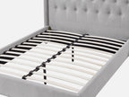 ELBRUS Queen Bed Frame - LIGHT GREY