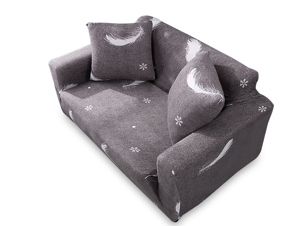 2 Seater Sofa Couch Cover 145-185cm - Feather