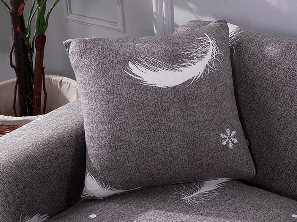 2 Seater Sofa Couch Cover 145-185cm - Feather