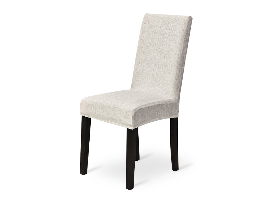 Dining Chair Cover - Set of 4 - Light Grey