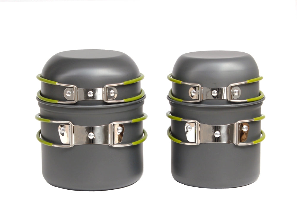 Camping Pots Outdoor Cooking Pots 4PCS Set