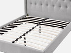 ELBRUS King Bed Frame - LIGHT GREY
