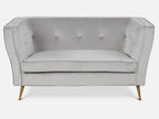OSLO Sofa Set 2PCS - LIGHT GREY