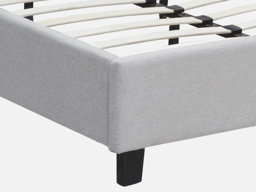 ELBRUS King Bed Frame - LIGHT GREY