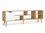 Como 1.4m Entertainment Unit - Oak