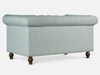 VAGAS 2 Seater Fabric Sofa - LIGHT GREY
