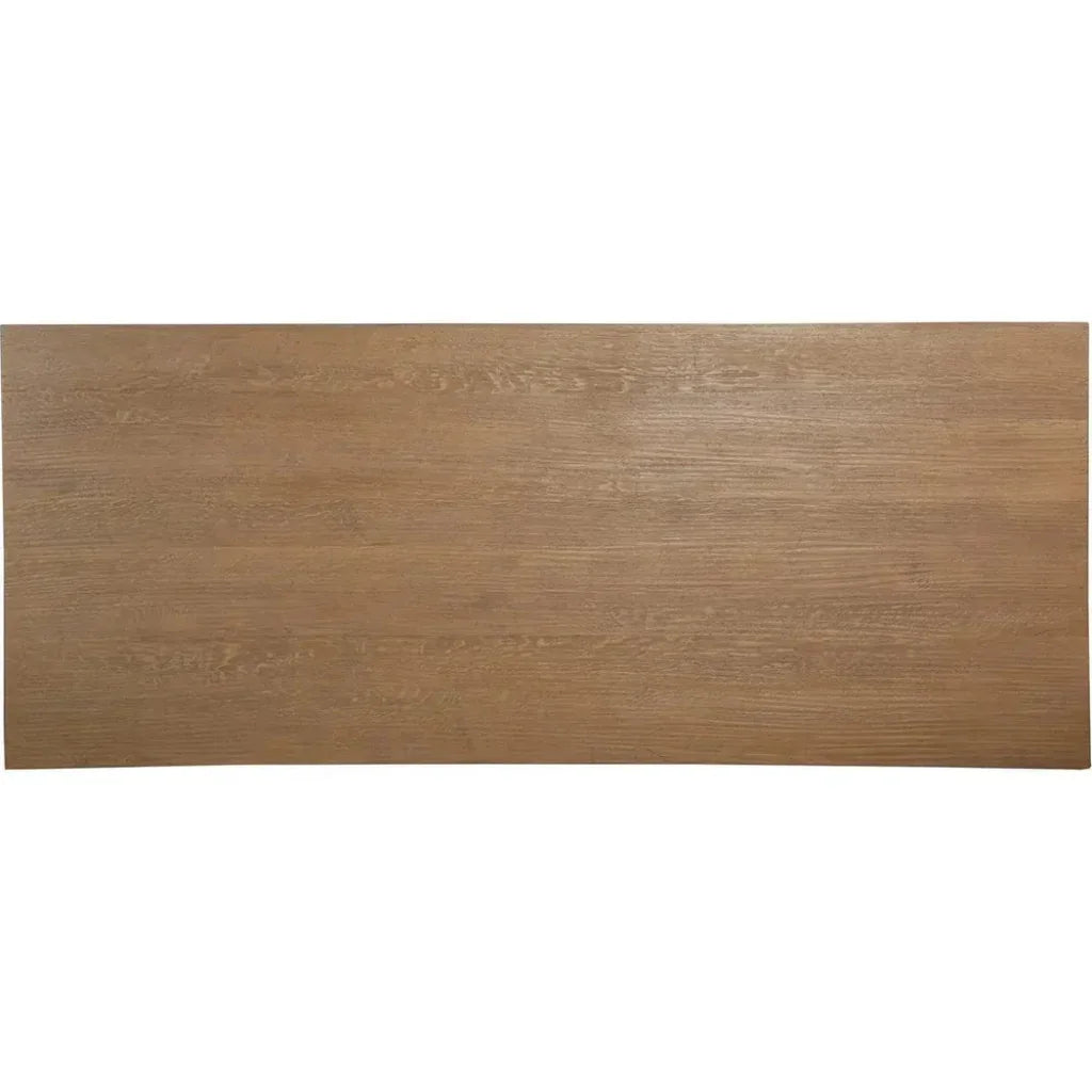 96" Solid Wood Natural Tone Koshi Dining Table