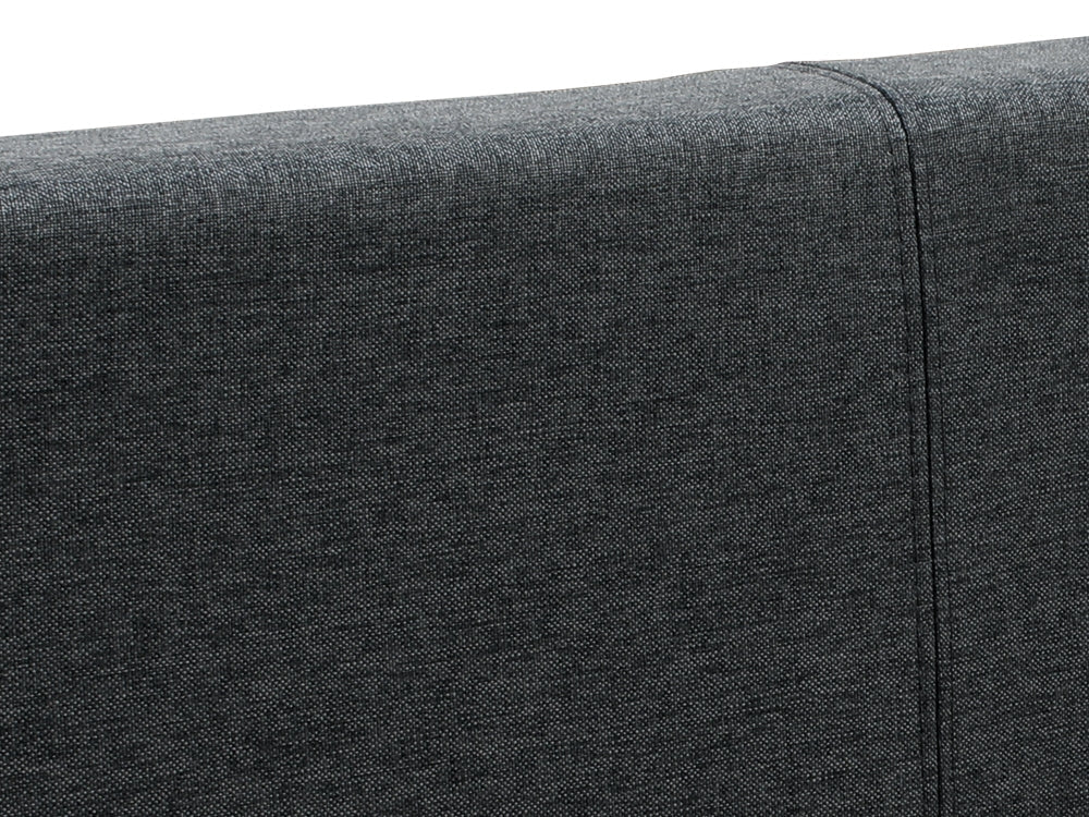 SHASTA King Bed Frame - DARK GREY