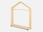VOLTA Kids House Clothing Rack - Oak
