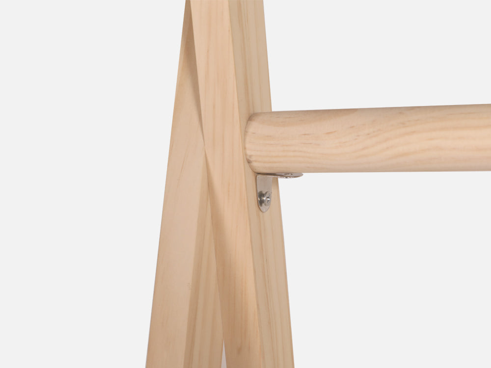 MALOMBE Wooden Clothes Rack Hanger - Oak