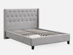 ELBRUS King Bed Frame - LIGHT GREY