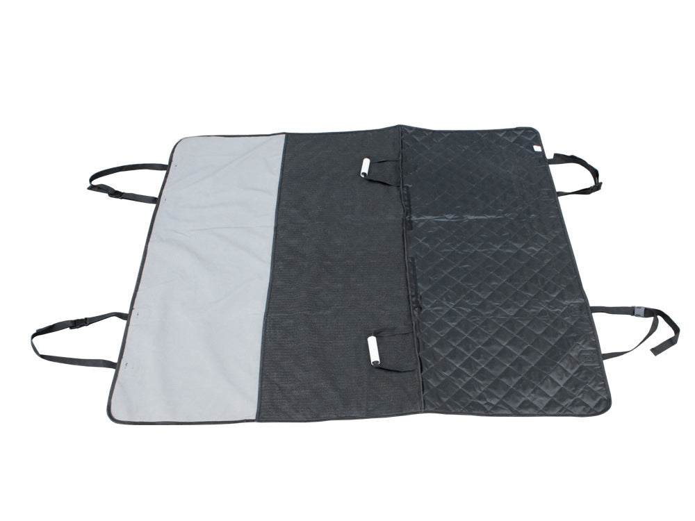 Pet Dog Back Seat Cover Hammock - GREY