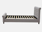 EGMONT Queen Bed Frame - LIGHT GREY