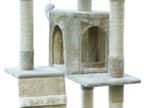 BINGO Cat Tree House 185cm 7 Levels - BEIGE