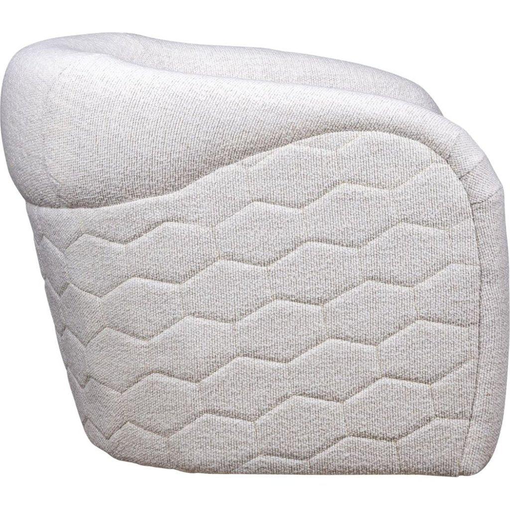 A'Buzz Leather Modern Design Swivel Chair