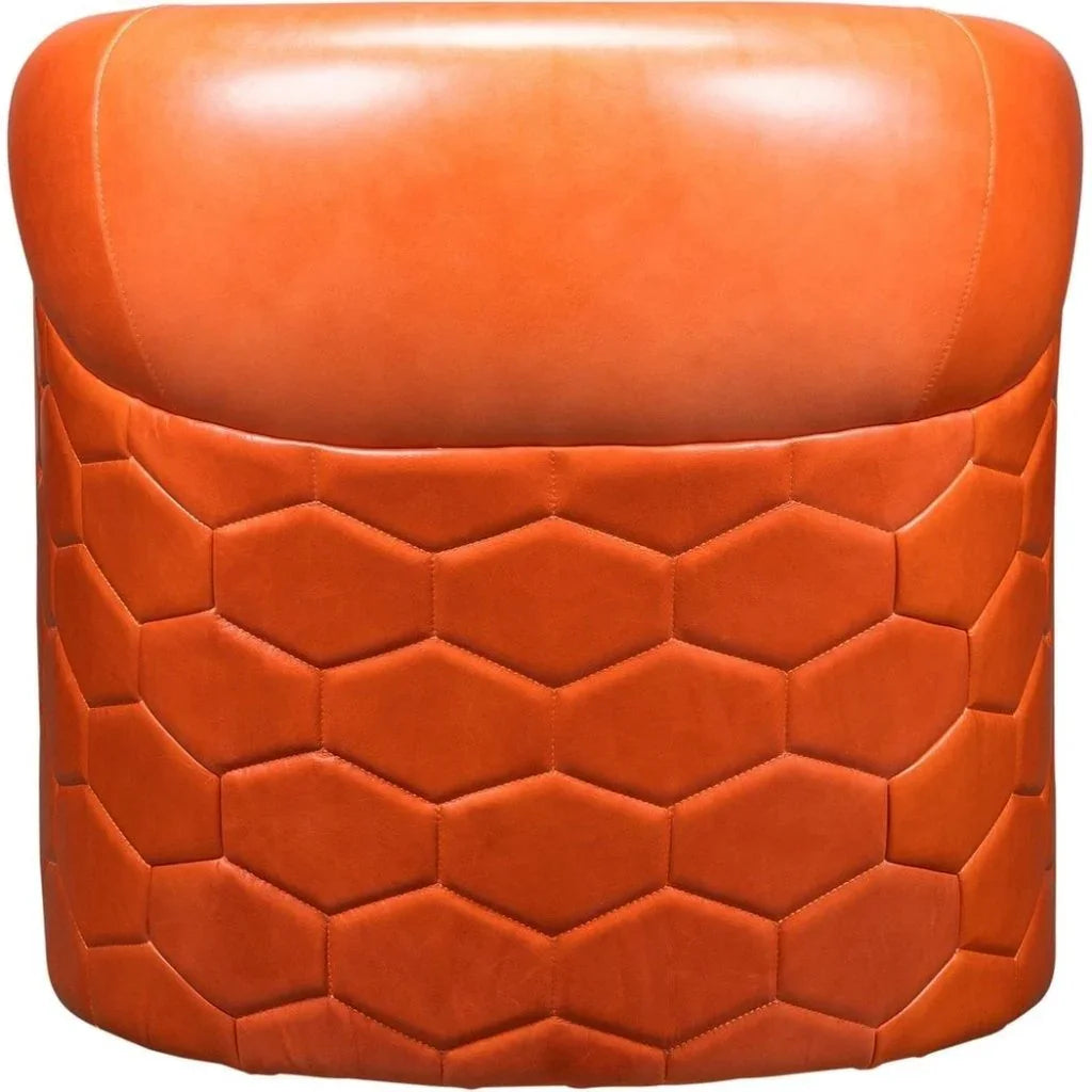 A'Buzz Leather Modern Design Swivel Chair