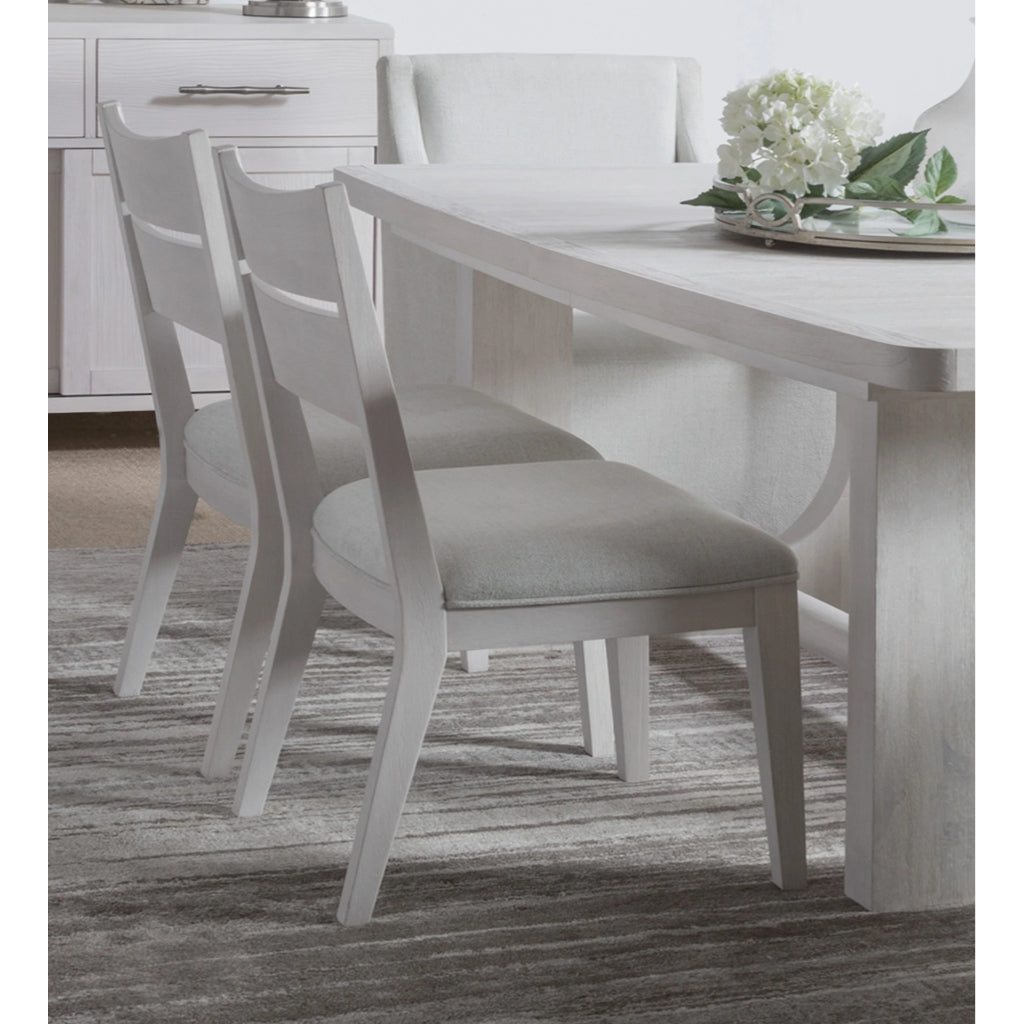 Abaco Performance Fabric White Side Chair (Set Of 2)