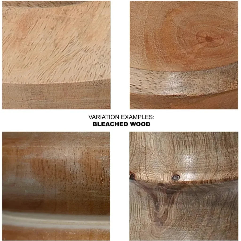 Abacus Hand-Carved Wooden Table Lamp