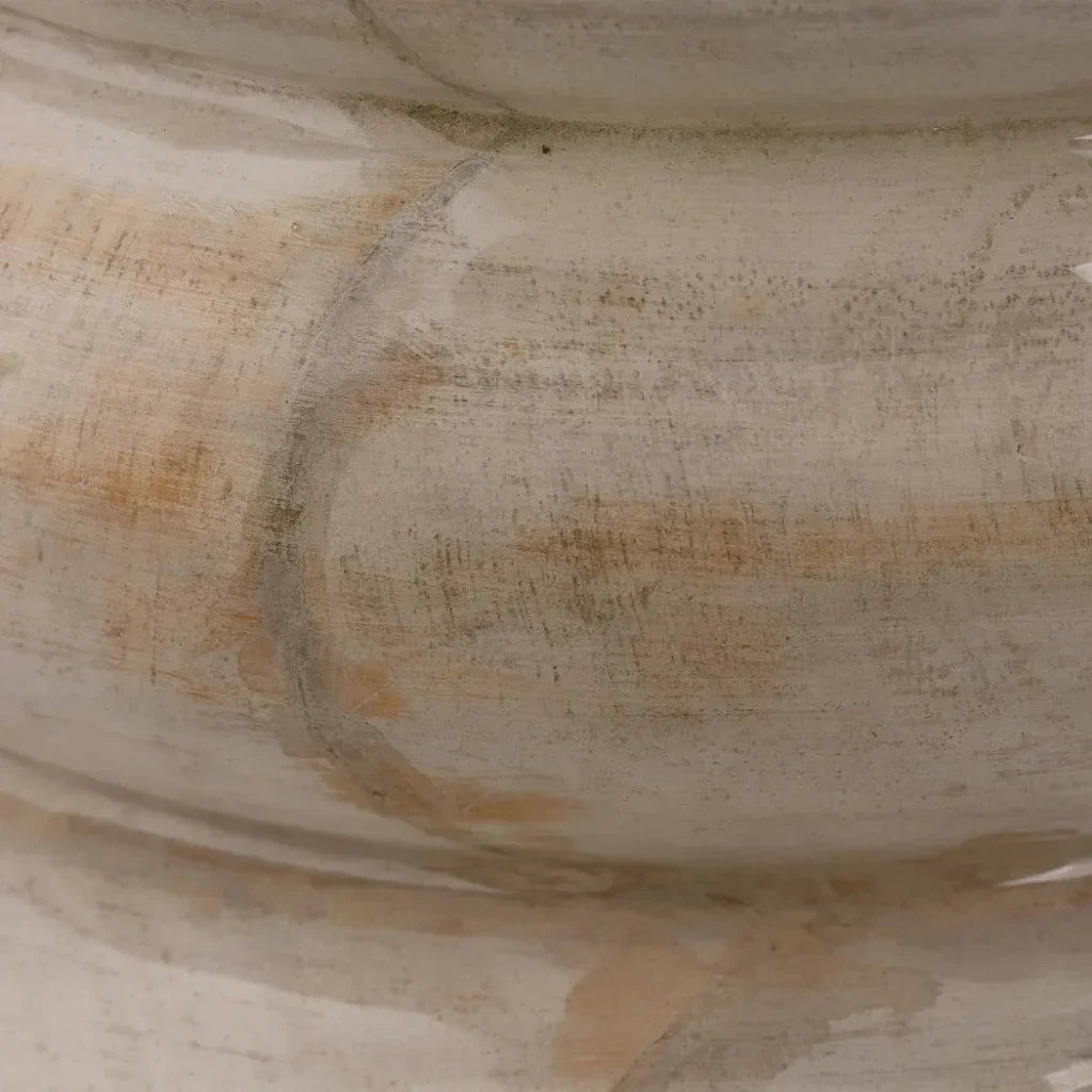 Abacus Wood Floor Lamp With Linen Shade