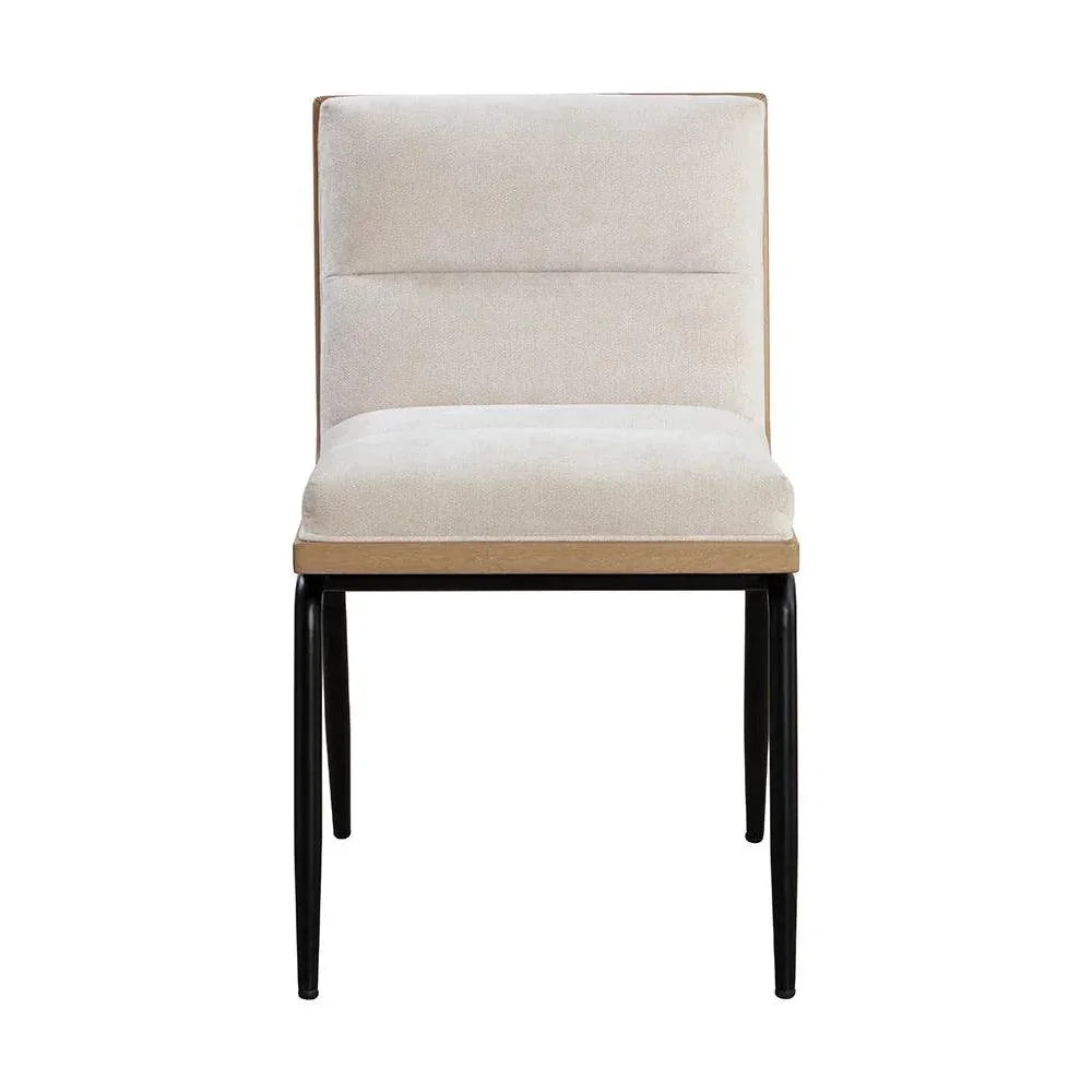 Abilene Fabric Armless Dining Chair 2PC