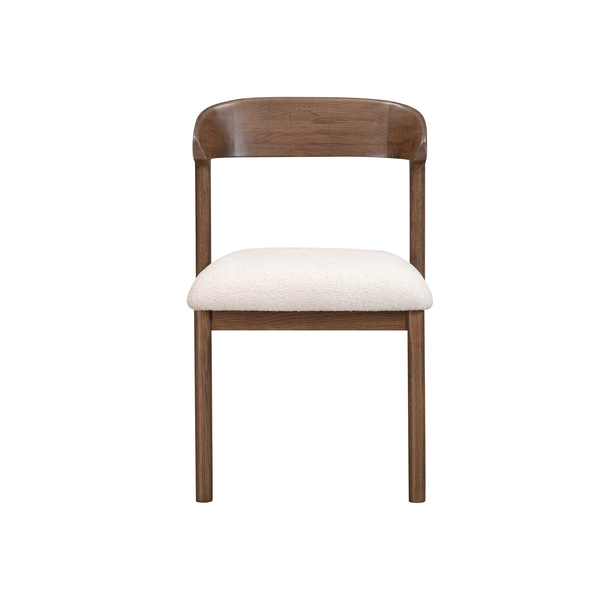 Abstract Fabric Armless Dining Chair
